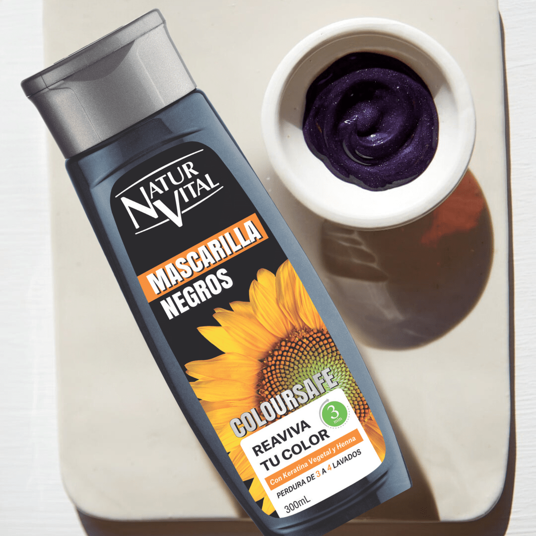 MASCARILLA CAPILAR NEGRO NATURALEZA&VIDA X300ML - Imagen 2