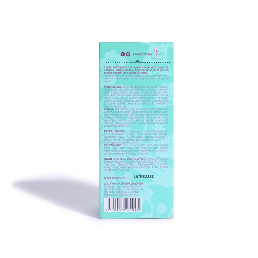 LOCIÓN ASTRINGENTE KABA X 30 ML - Imagen 3