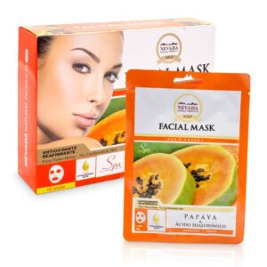 Mascarilla Velo Facial Papaya  x 1und