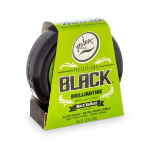 Cera Capilar Para Peinar Black Rolda Uso Masculino