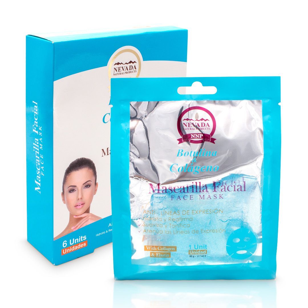 Mascarilla Colageno Cristal Caja x6u