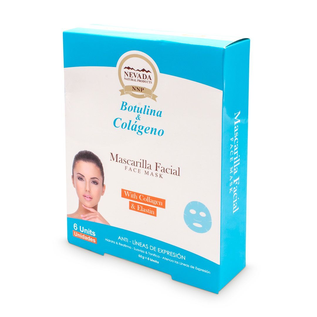 Mascarilla Colageno Cristal Caja x6u - Imagen 2