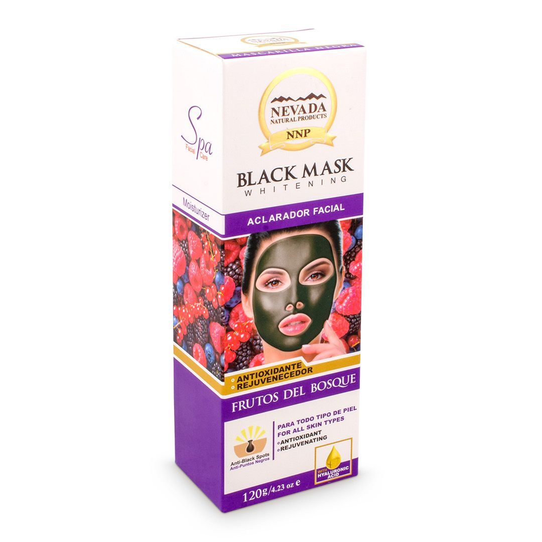 Mascarilla hidroplastica Negra Frutos Del Bosque 120gr - Imagen 2