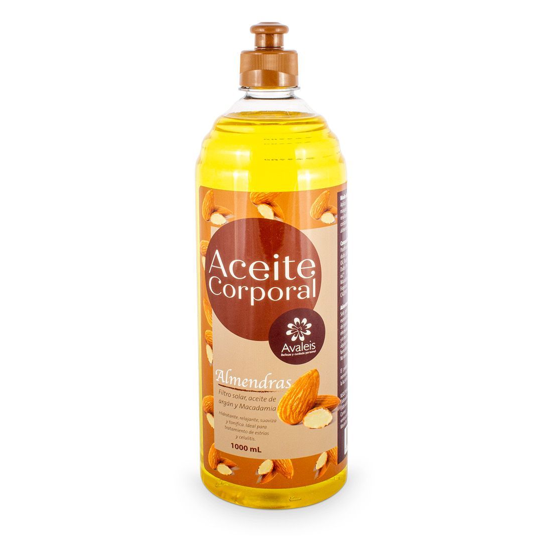 Aceite Corporal Para Masajes de Almendras Avaleis