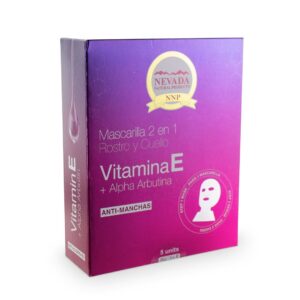 Mascarilla Facial Vitamina E + Alpha Arbutin Anti-Manchas x1und