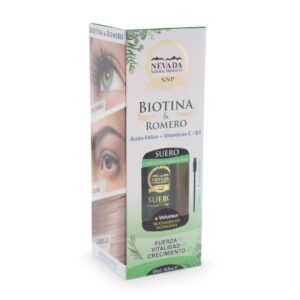 Suero Para Cejas Y Pestañas Con Biotina Y Romero