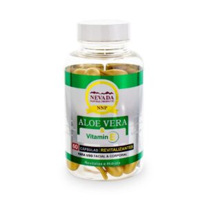 Cápsulas de Aloe vera y Vitamina E