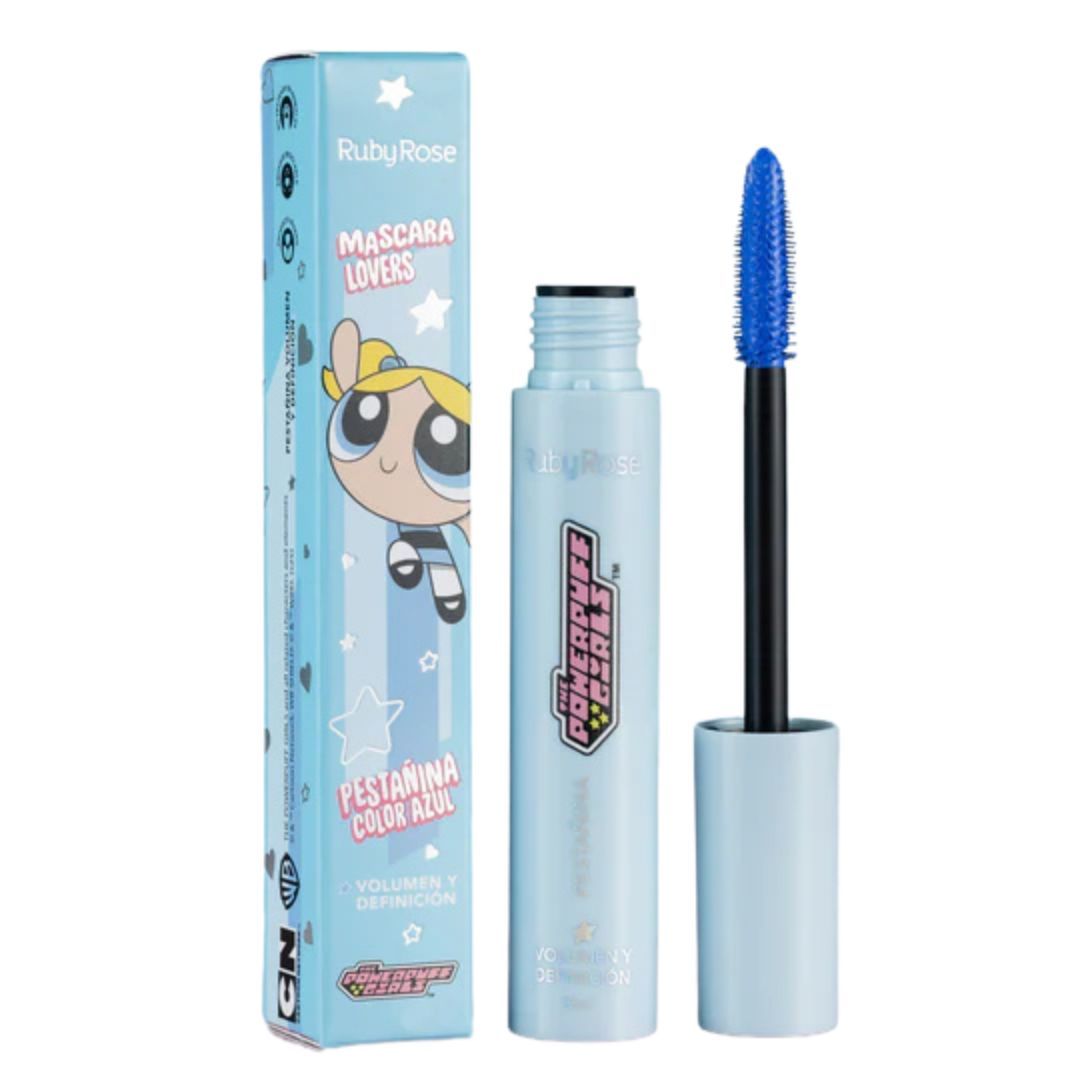 PESTAÑINA AZUL CHICAS SUPER PODEROSAS