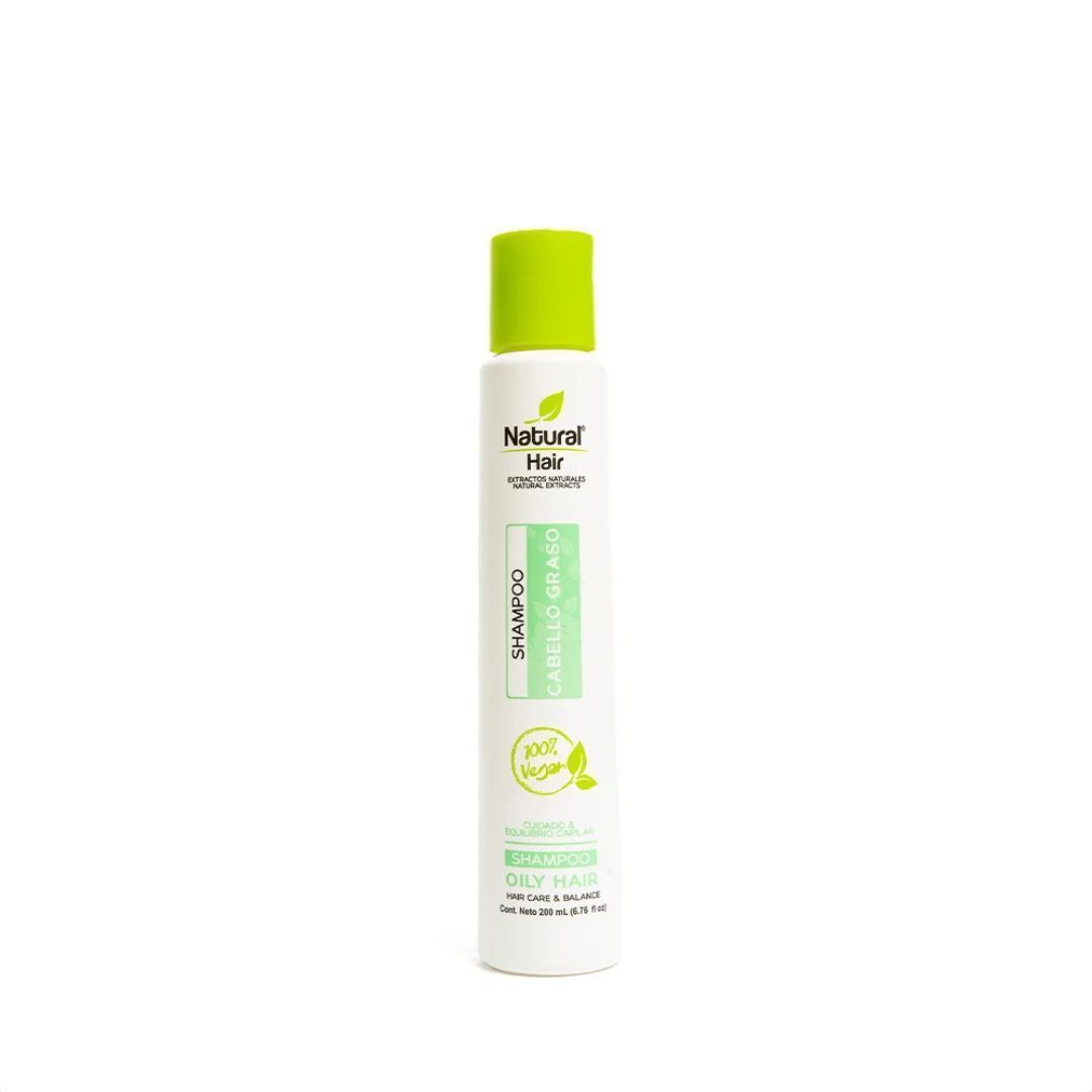NATURAL HAIR SHAMPOO CABELLO GRASO X 200