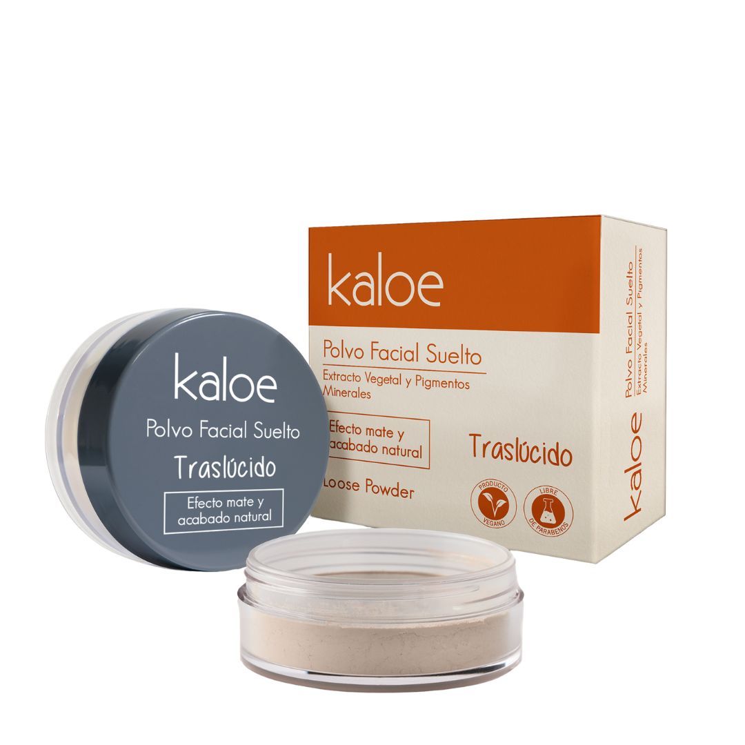 Polvo Facial Suelto Traslúcido Kaloe - Imagen 2