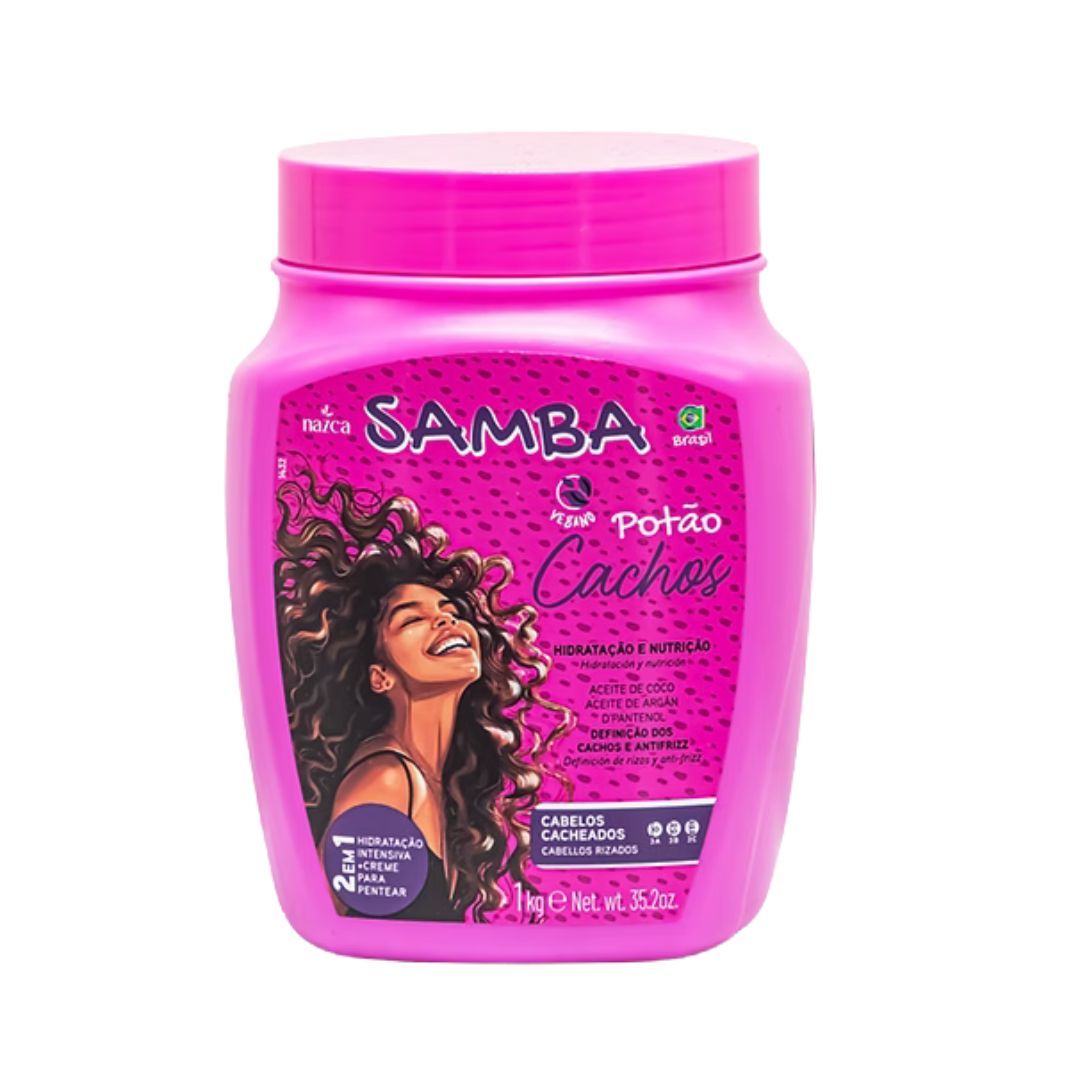 Crema para Peinar Potao Cachos Samba