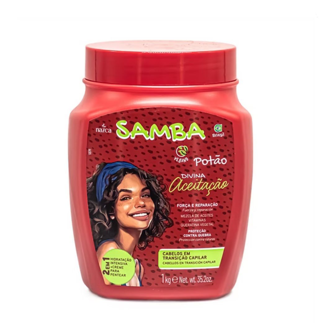 CREMA HIDRATACION Y PETEAR SAMBA DIVINA ACEPTADO X 1KG