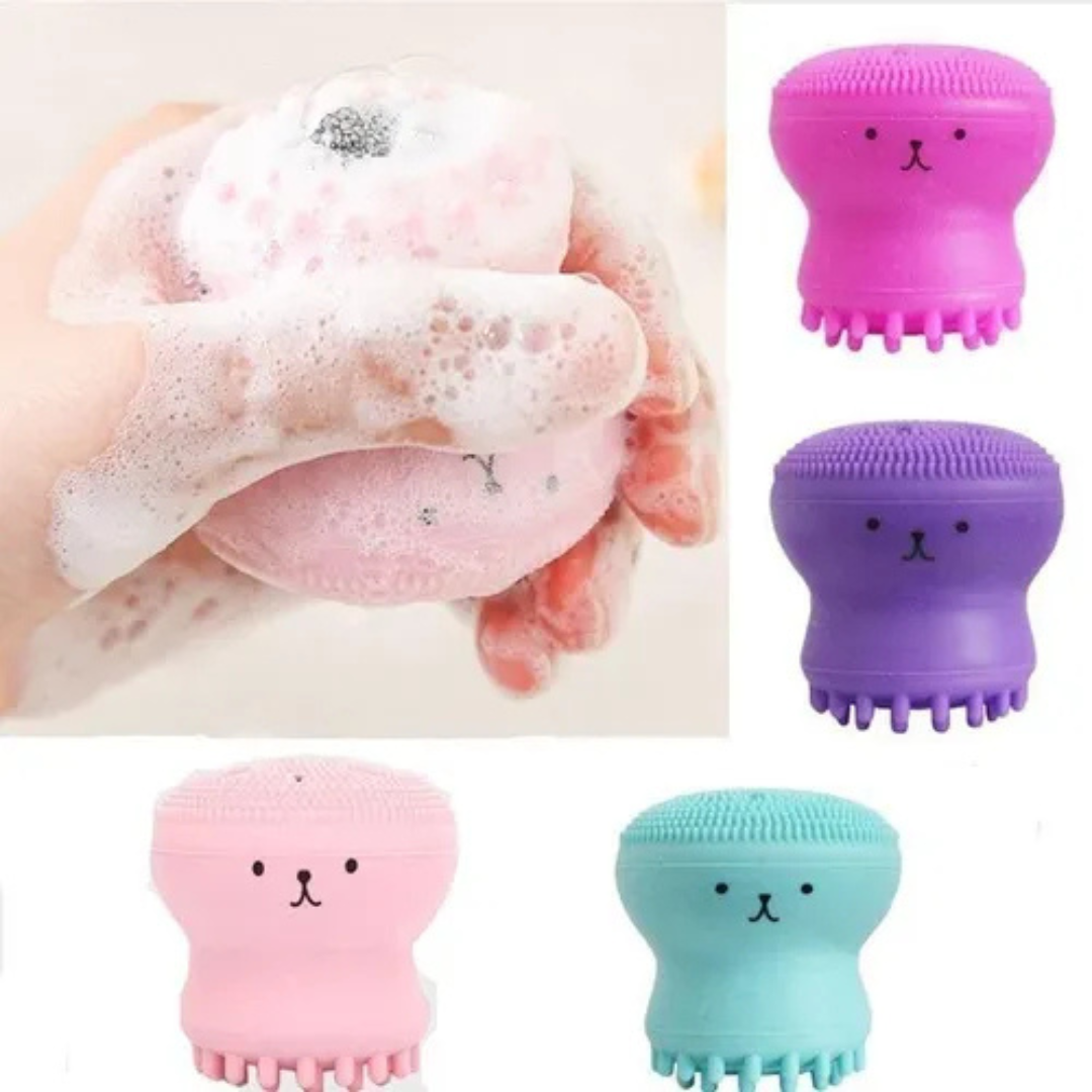 Esponja De Silicone Para Limpeza Facial