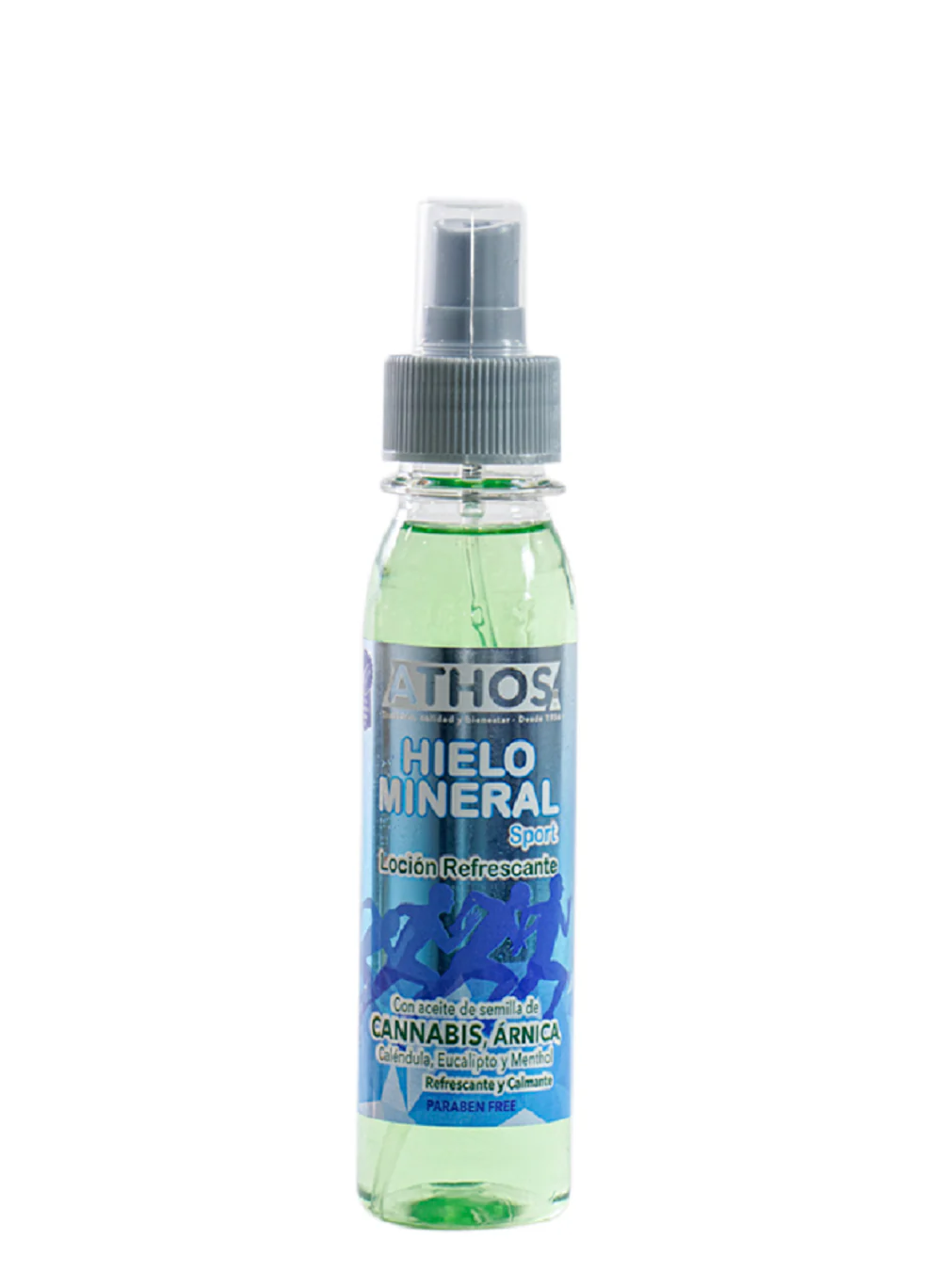 Hielo Mineral Athos Sport con Aceite de Semilla de Cannabis 120ml Athos